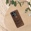 Kwmobile tok Xiaomi Redmi Note 13 Pro 5G-hez, barna, fa/szilikon, KWM000020MN005C