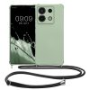 Kwmobile tok nyakpánttal Xiaomi Redmi Note 13 Pro 5G-hez, világoszöld, szilikon, KWM000020NG004C