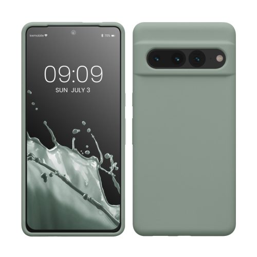Kwmobile Google Pixel 7 Pro tok, zöld, szilikon, KWM0000171J040C