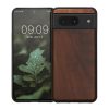 Kwmobile Google Pixel 8 tok, barna, fa/szilikon, KWM0000208X004C
