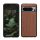 Kwmobile Google Pixel 8 Pro tok, barna, fa/szilikon, KWM0000208Y004C