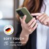Kwmobile tok Xiaomi Poco C65/Redmi 13C-hez, világoszöld, szilikon, KWM000020KM002C