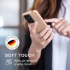 Kwmobile tok Xiaomi Poco C65/Redmi 13C-hez, krémszínű, szilikon, KWM000020KM003C