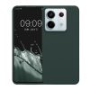Kwmobile tok Xiaomi Redmi Note 13 Pro 5G-hez, sötétzöld, szilikon, KWM000020LF010C