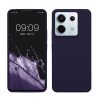 Kwmobile tok Xiaomi Redmi Note 13 Pro 5G-hez, sötétkék, szilikon, KWM000020LF012C