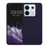 Kwmobile tok Xiaomi Redmi Note 13 Pro 5G-hez, sötétkék, szilikon, KWM000020LF012C