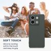 Kwmobile tok Xiaomi Redmi Note 13-hoz, sötétzöld, szilikon, KWM000020LK007C