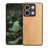 Kwmobile tok Xiaomi Redmi Note 13-hoz, barna, fa/szilikon, KWM000020LO002C