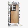 Kwmobile tok Xiaomi Redmi Note 13-hoz, barna, fa/szilikon, KWM000020LO002C