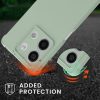 Kwmobile tok nyakpánttal Xiaomi Redmi Note 13-hoz, világoszöld, szilikon, KWM000020NC004C