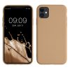 Kwmobile Apple iPhone 11 tok, krémszínű, szilikon, KWM000010SX073C