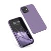 Kwmobile tok Apple iPhone 12 Mini készülékhez, lila, szilikon, KWM000011JO066C