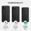Kwmobile tok Apple iPhone 12 Mini készülékhez, lila, szilikon, KWM000011JO066C