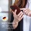 Kwmobile tok Apple iPhone 12 Mini készülékhez, sötétpiros, szilikon, KWM000011JO067C