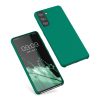 Kwmobile tok Samsung Galaxy S21 készülékhez, zöld, szilikon, KWM000012BT077C