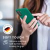 Kwmobile tok Samsung Galaxy S21 készülékhez, zöld, szilikon, KWM000012BT077C