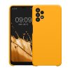 Kwmobile tok Samsung Galaxy A32 5G-hez, sárga, szilikon, KWM000012IW055C