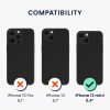 Kwmobile tok Apple iPhone 13 Mini készülékhez, sötétpiros, szilikon, KWM000013OU058C