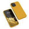 Kwmobile tok Apple iPhone 13 Mini készülékhez, sárga, szilikon, KWM000013OU059C