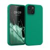 Kwmobile tok Apple iPhone 13 Mini készülékhez, zöld, szilikon, KWM000013OU060C