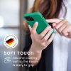 Kwmobile tok Apple iPhone 13 Mini készülékhez, zöld, szilikon, KWM000013OU060C