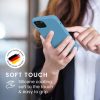 Kwmobile tok Apple iPhone 13-hoz, kék, szilikon, KWM000013OV098C