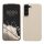 Kwmobile tok Samsung Galaxy S22-höz, krémszínű, szilikon, KWM000014GR076C