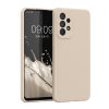 Kwmobile tok Samsung Galaxy A33 5G-hez, krémszínű, szilikon, KWM000015GQ059C