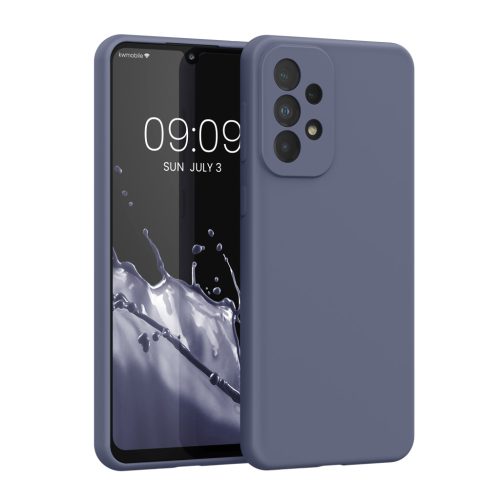 Kwmobile tok Samsung Galaxy A33 5G-hez, szürke, szilikon, KWM000015GQ060C