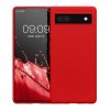 Kwmobile Google Pixel 6a tok, piros, szilikon, KWM000015OO018C