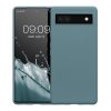 Kwmobile Google Pixel 6a tok, zöld, szilikon, KWM000015OO019C