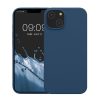 Kwmobile tok Apple iPhone 14-hez, sötétkék, szilikon, KWM000016NI041C