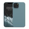 Kwmobile tok Apple iPhone 14-hez, zöld, szilikon, KWM000016NI045C