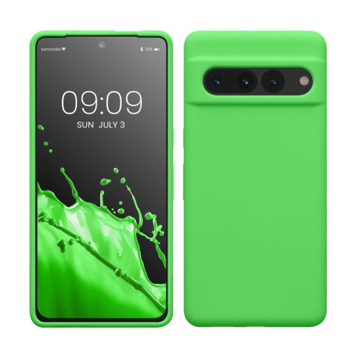 Kwmobile Google Pixel 7 Pro tok, zöld, szilikon, KWM0000171J044C