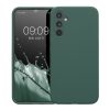 Kwmobile tok Samsung Galaxy A34 5G-hez, zöld, szilikon, KWM000018GC053C