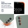Kwmobile tok Samsung Galaxy A34 5G-hez, zöld, szilikon, KWM000018GC055C