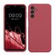 Kwmobile tok Samsung Galaxy A14 5G-hez, sötétrózsaszín, szilikon, KWM000018GD041C