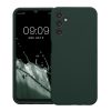 Kwmobile tok Samsung Galaxy A14 5G-hez, sötétzöld, szilikon, KWM000018GD042C