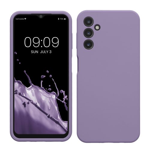 Kwmobile tok Samsung Galaxy A14 5G-hez, lila, szilikon, KWM000018GD044C