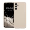 Kwmobile tok Samsung Galaxy A14 5G-hez, krémszínű, szilikon, KWM000018GD046C