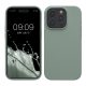 Kwmobile tok Apple iPhone 15 Pro készülékhez, zöld, szilikon, KWM000020CC029C