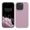 Kwmobile tok Apple iPhone 15 Pro készülékhez, világoslila, szilikon, KWM000020CC031C