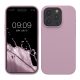 Kwmobile tok Apple iPhone 15 Pro készülékhez, világoslila, szilikon, KWM000020CC031C
