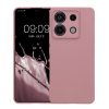 Kwmobile tok Xiaomi Redmi Note 13 Pro 5G-hez, világos rózsaszín, szilikon, KWM000020LD023C