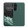 Kwmobile tok Samsung Galaxy A55 5G-hez, zöld, szilikon, KWM000021ME021C
