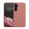 Kwmobile tok Samsung Galaxy A55 5G-hez, rózsaszín, szilikon, KWM000021ME022C