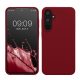 Kwmobile tok Samsung Galaxy A55 5G-hez, piros, szilikon, KWM000021ME023C