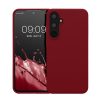 Kwmobile tok Samsung Galaxy A55 5G-hez, piros, szilikon, KWM000021ME023C