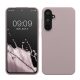 Kwmobile tok Samsung Galaxy A55 5G-hez, világoslila, szilikon, KWM000021ME024C