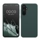 Kwmobile tok Samsung Galaxy A55 5G-hez, zöld, szilikon, KWM000021ME029C